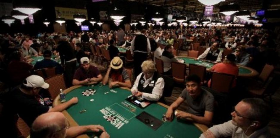 Ein Omaha-Turnier bei der WSOP