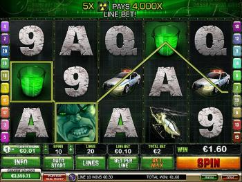 hulk playtech game