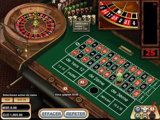 roulette en ligne