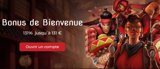 bonus de bienvenue casino