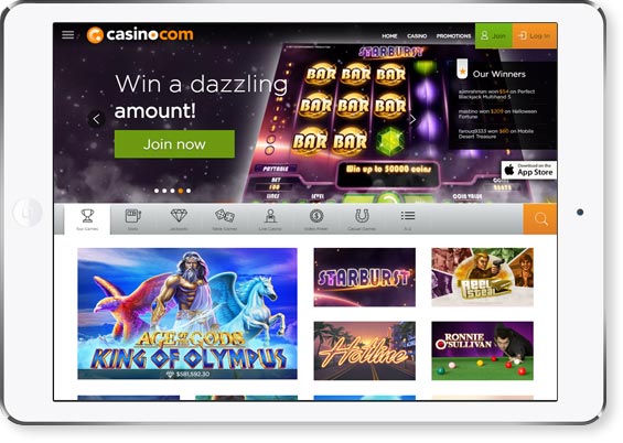 review page image Casino.com