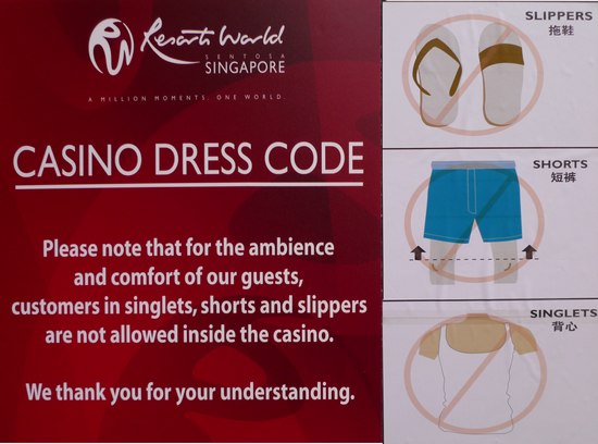dress code casino